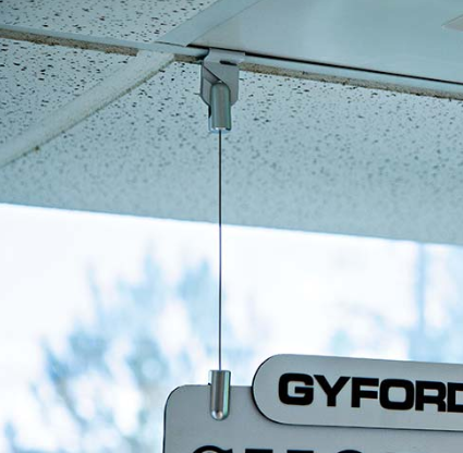 Drop Ceiling Clip for Wire System Installations