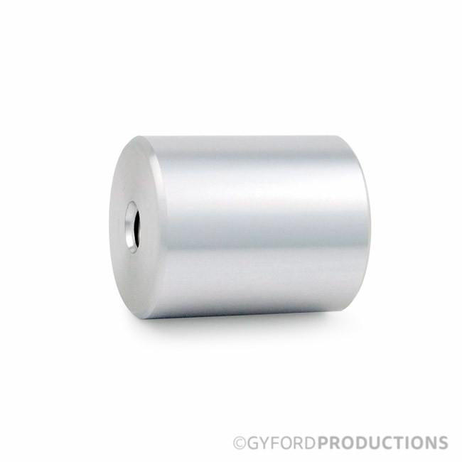 1 1/4" Diameter, 1 1/2" Tall Gyford Aluminum Barrel
