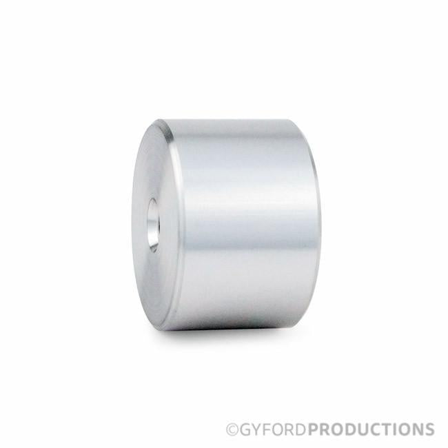 1 1/2" Diameter, 1" Tall Gyford Aluminum Barrel