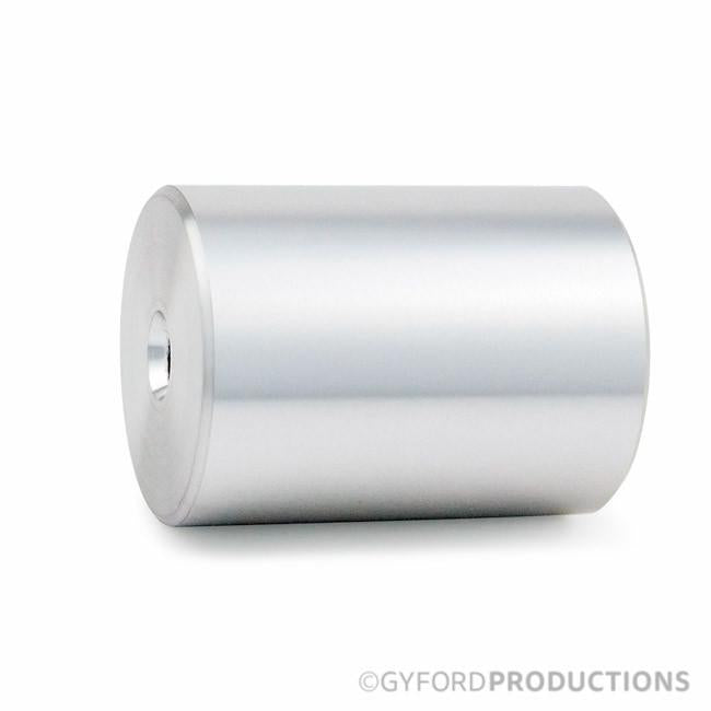 1 1/2" Diameter, 2" Tall Gyford Aluminum Barrel