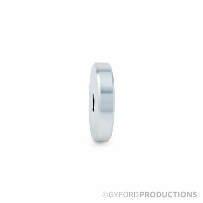 1 1/4" Diameter, 1/4" Tall Gyford Aluminum Spacer