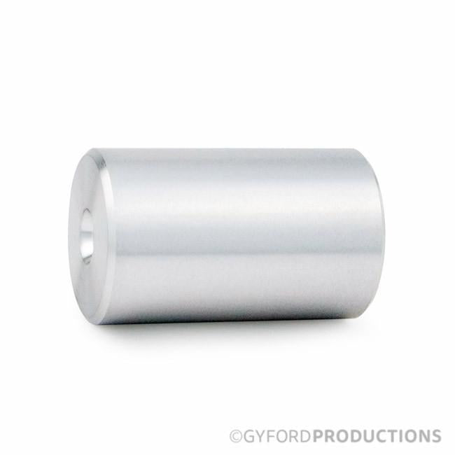 1 1/4" Diameter, 2" Tall Gyford Aluminum Barrel