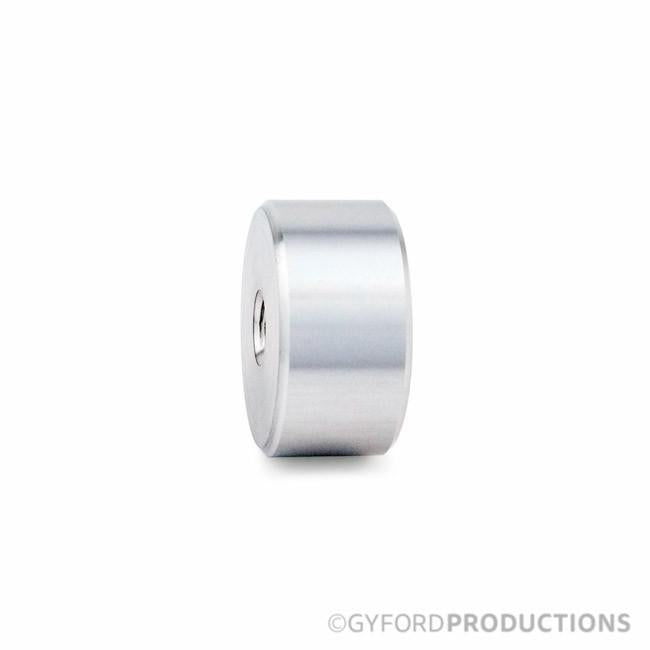 1 1/4" Diameter, 5/8" Tall Gyford Aluminum Spacer
