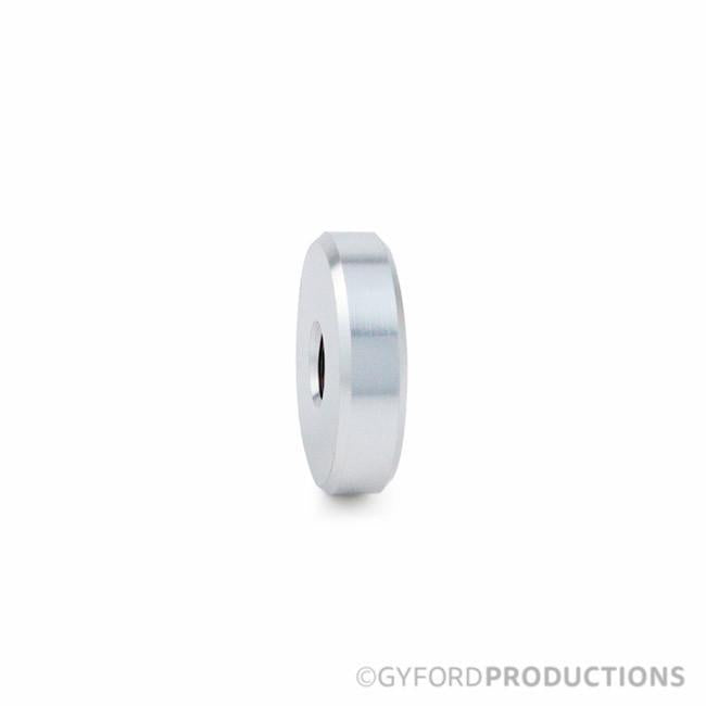 1" Diameter, 1/4" Tall, Aluminum Gyford Barrel