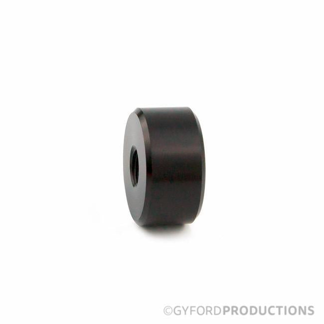1" Diameter, 1/2" Tall, Aluminum Gyford Barrel