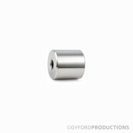 1" Diameter, 1" Tall Stainless Steel Gyford Barrel