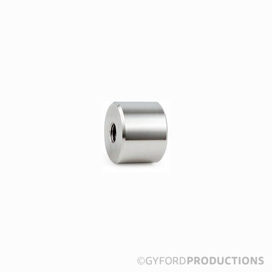 1" Diameter, 3/4" Tall Stainless Steel Gyford Barrel
