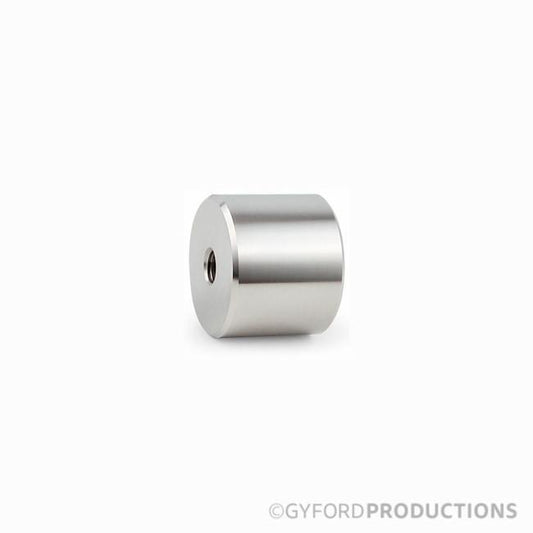 1 1/4" Diameter, 1" Tall Stainless Steel Gyford Barrel