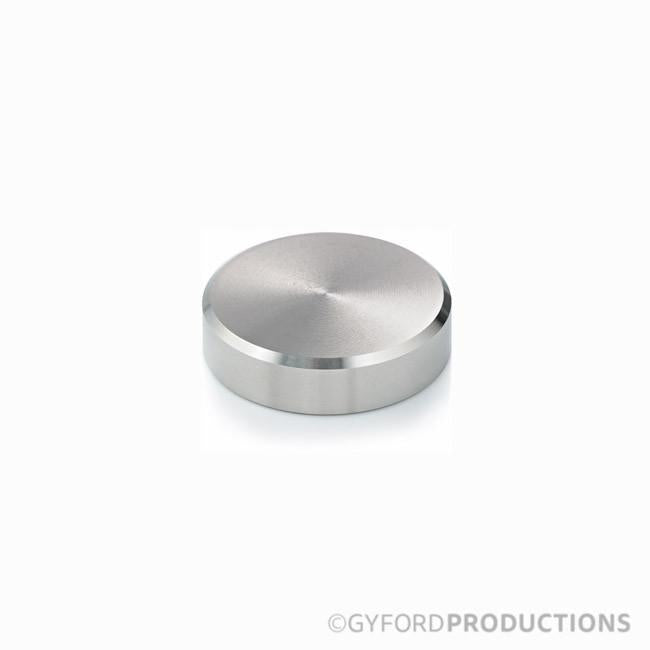 1 1/4" Diameter, Gyford Standard Cap - Stainless Steel