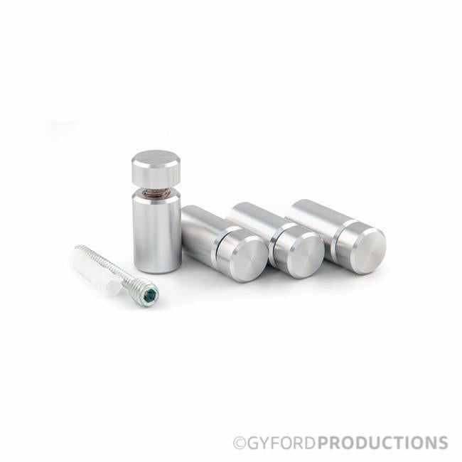 5/8" Diameter, 1" Tall Complete Aluminum Gyford Standoff Kit