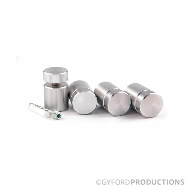 1" Diameter, 1" Tall Complete Aluminum Gyford Standoff Kit