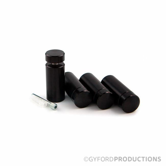 1" Diameter, 2" Tall Complete Aluminum Gyford Standoff Kit