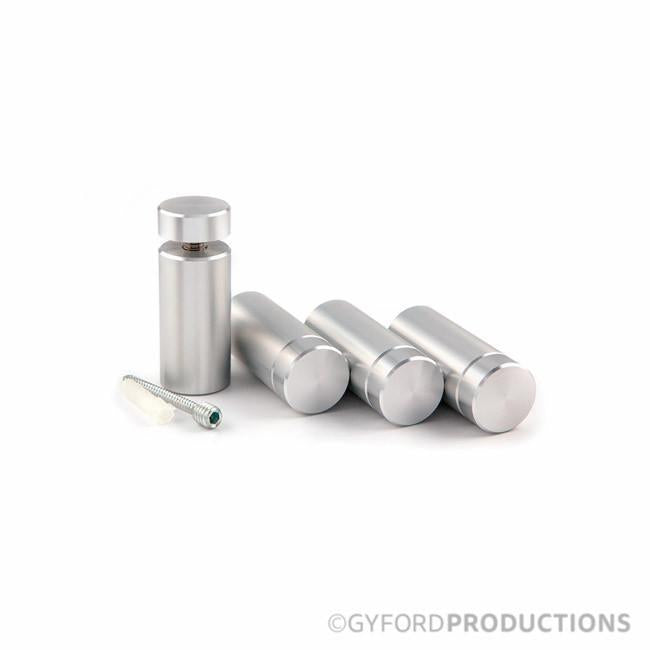 1" Diameter, 2" Tall Complete Aluminum Gyford Standoff Kit