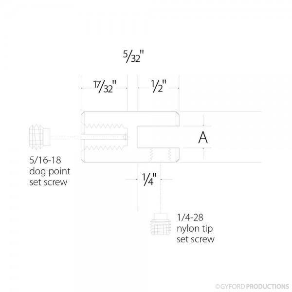 Gyford WS Economy Series Single Panel Vertical Wire Clips