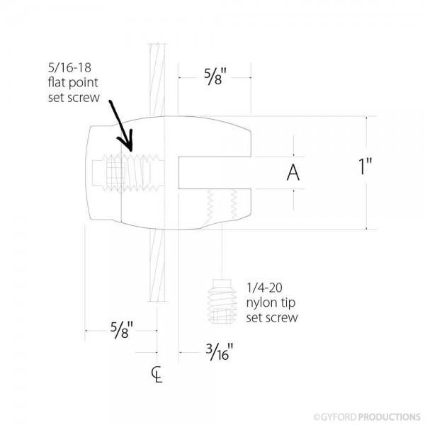 EZ Wire Horizontal Panel Clips for 1/8" Wire