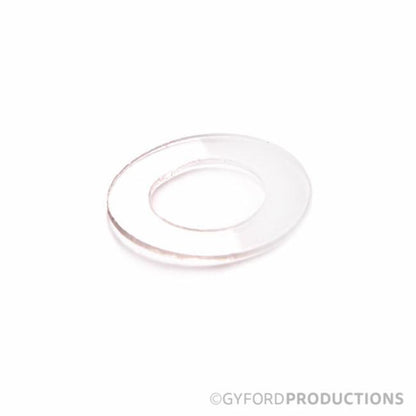 Vinyl Washers for Glass Installation (Gyford Low Profile Caps)