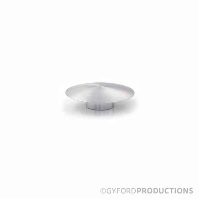 1 1/4" Diameter, Low-Profile Gyford Aluminum Cap