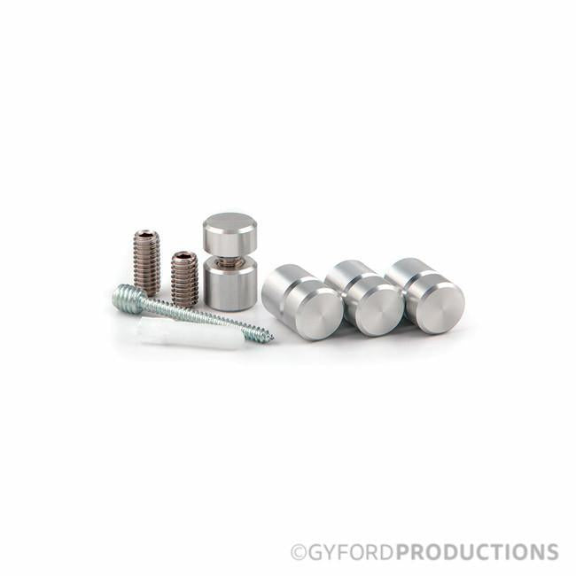 5/8" Diameter, 1/2" Tall Aluminum Gyford Standoff Kits